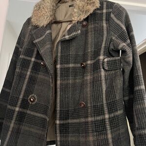 jacket French brand IKKS gray Girl
